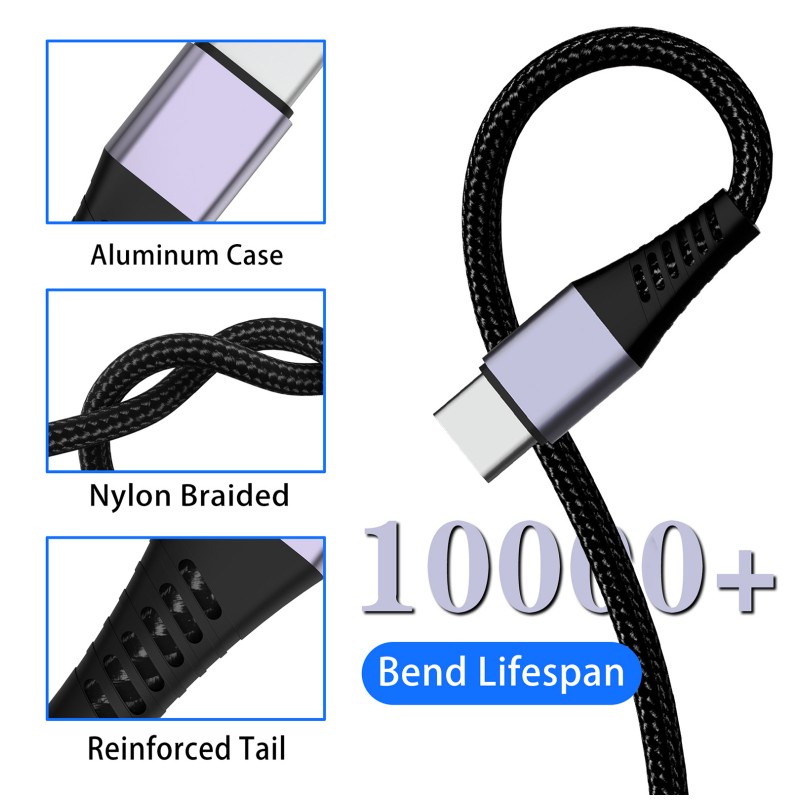  Top sales Custom logo Type-C Data Cable USB A to Type C Charging Cable 3A 480Mbps Fast charging cable