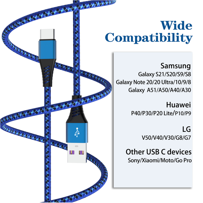  Top sales Custom logo Type-C Data Cable USB A to Type C Charging Cable 3A 480Mbps Fast charging cable